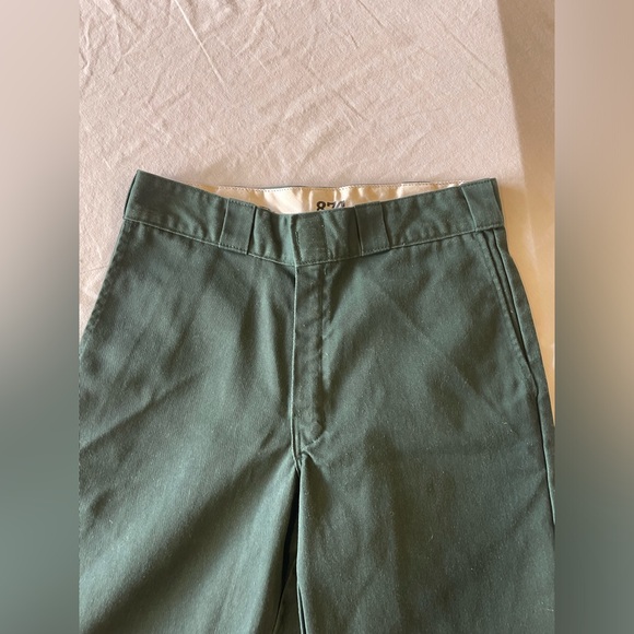 Dickies women’s 874 green pants - Picture 6 of 7